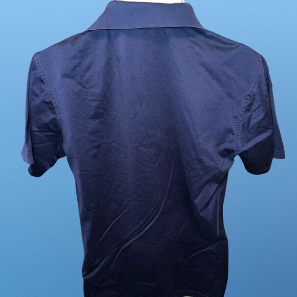 Peter Millar Navy Short Sleeve Golf Polo Size Small #91 - Picture 6 of 6